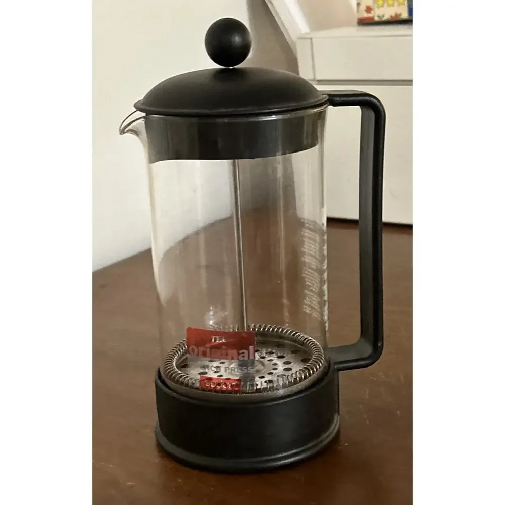 Bodum Brazil French Press Coffee Maker 8 Cup 34 Oz With Manual Pre-Owned
